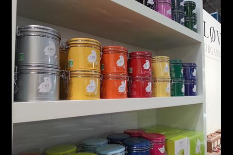 Løv Organic’s tea includes traditional variants, interesting flavours and ‘wellness blends’ – and is cleverly packaged in colourful caddies